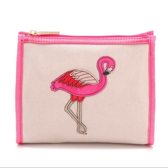 Tory Burch Handbags - Tory Burch Flamingo Taryn Cosmetic Case